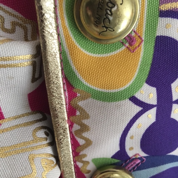 RARE Limited Edition Coach Poppy Book Bag - Picture 2 of 8